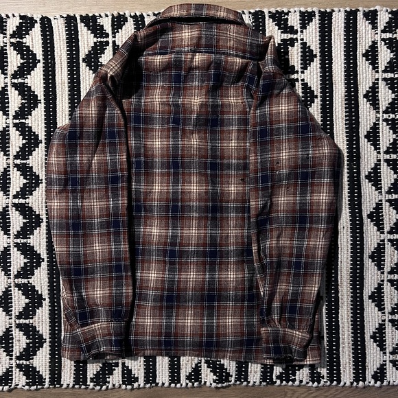 60s Vintage Pendleton Women’s Flannel Size M - Picture 2 of 4